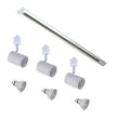 Baril White 3 Light Track Kit