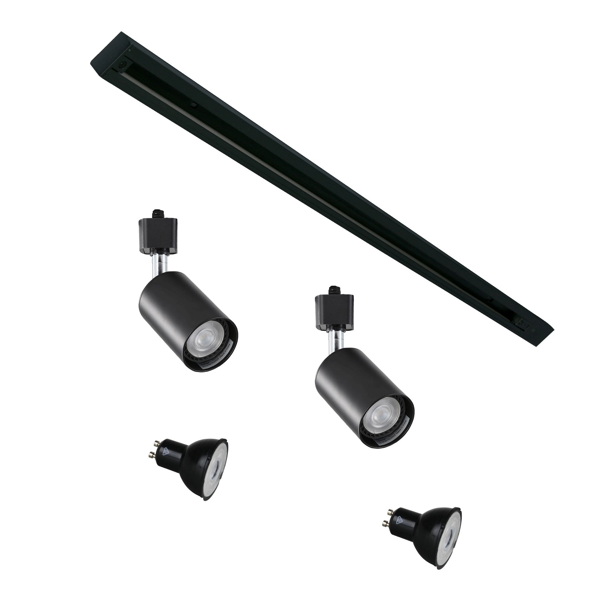 Bridge Black 2 Light Track Kit