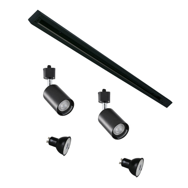 Bridge Black 2 Light Track Kit
