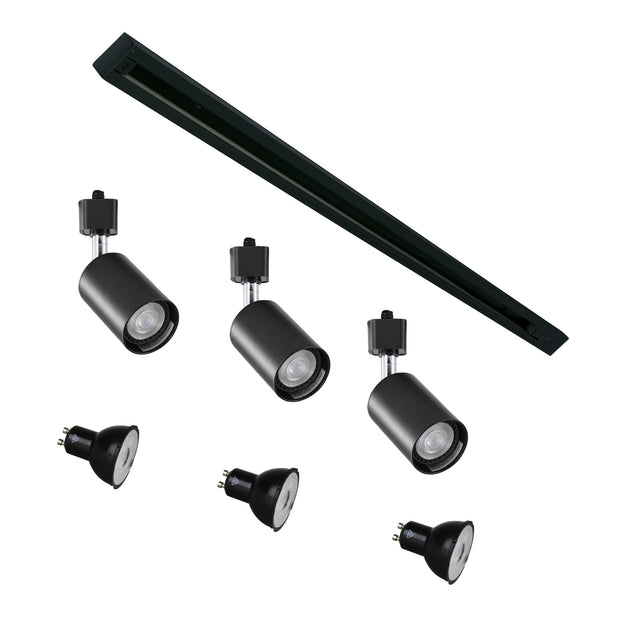 Bridge Black 3 Light Track Kit