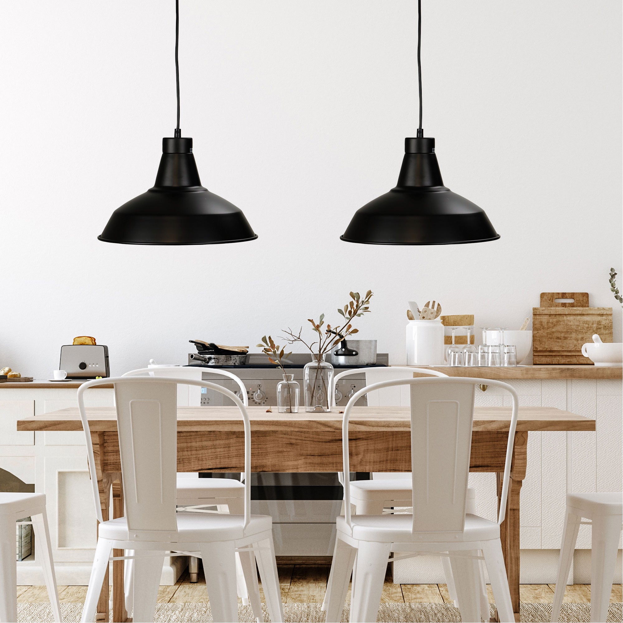 Warehouser.31 Black Industrial Style Pendant Light
