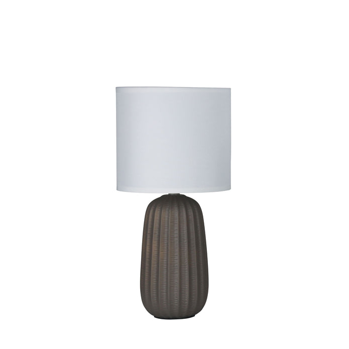 Benjy 20 Taupe Ceramic Table Lamp