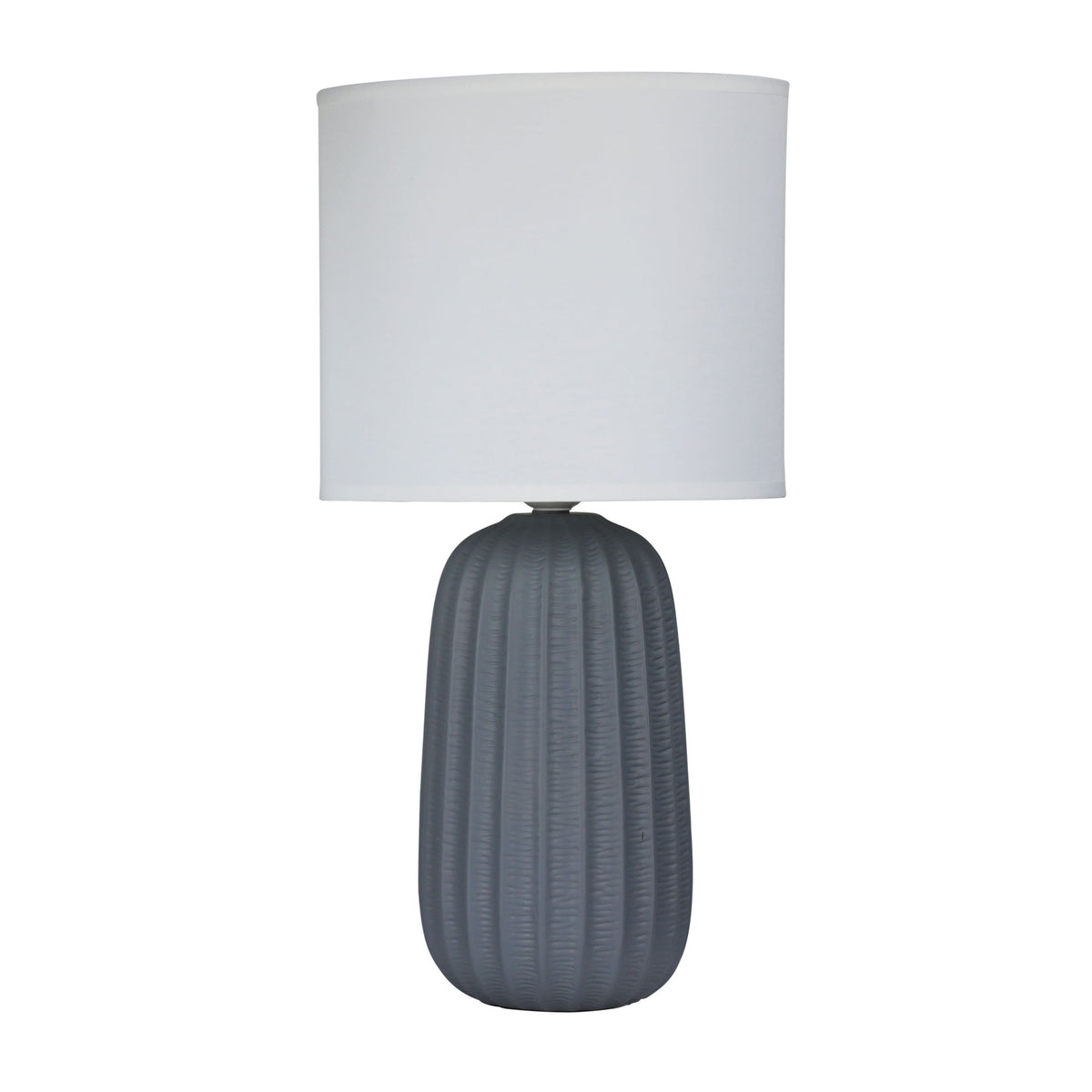 Benjy 25 Grey Ceramic Table Lamp