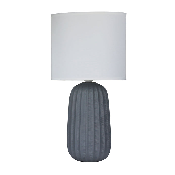 Benjy 25 Grey Ceramic Table Lamp