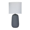 Benjy 25 Grey Ceramic Table Lamp