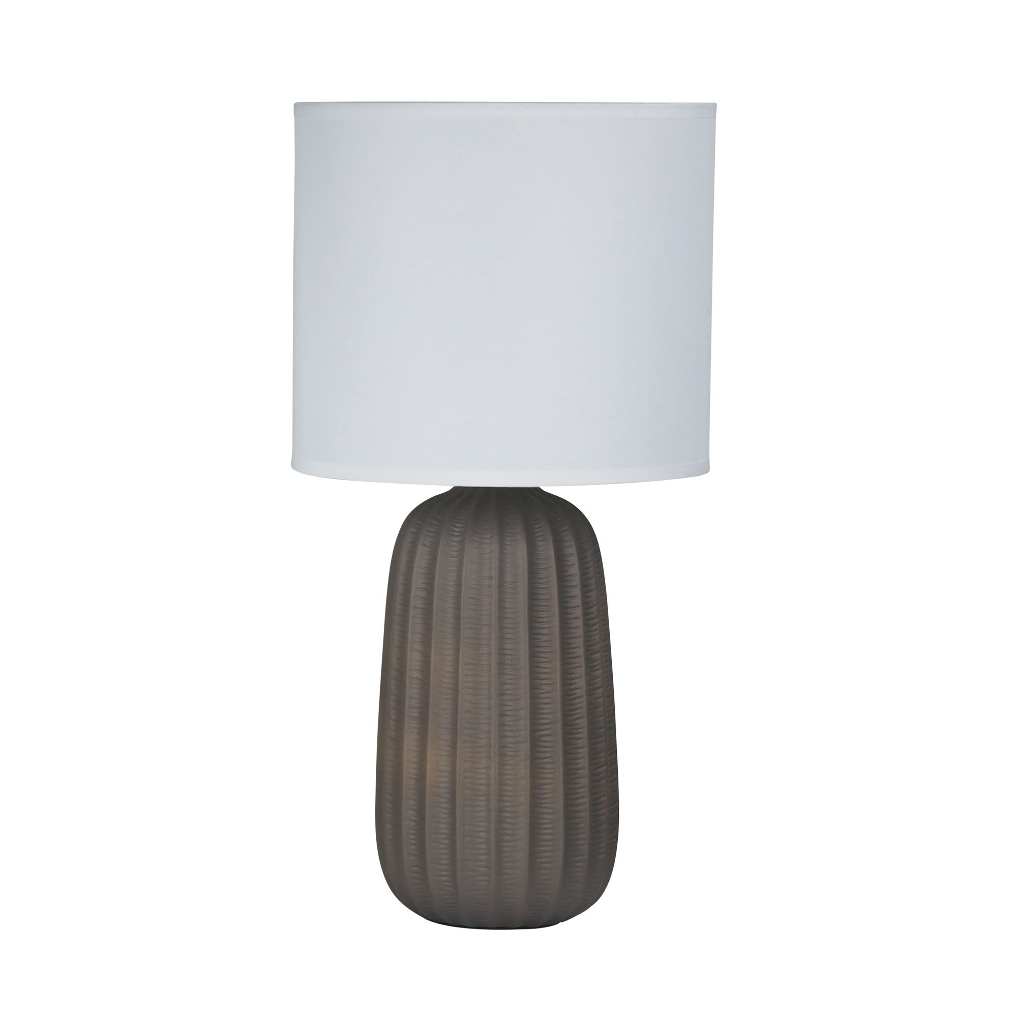 Benjy 25 Taupe Ceramic Table Lamp