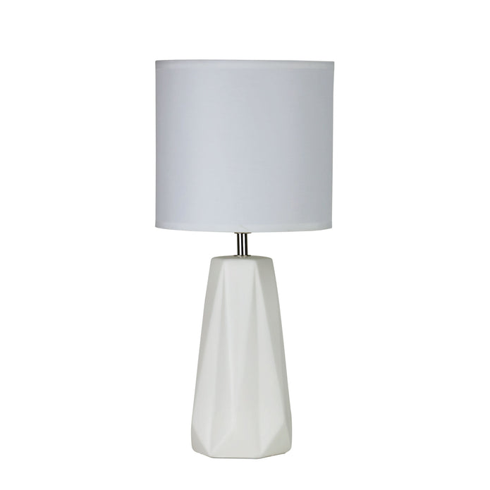 Shelly White Ceramic Table Lamp