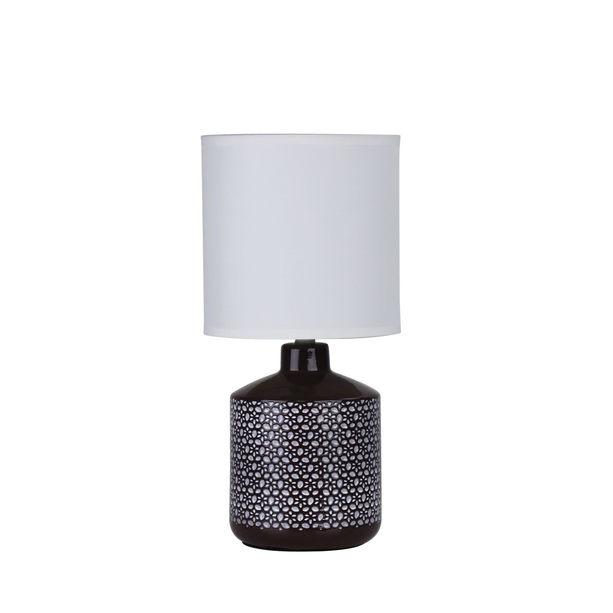 Celia Coffee Ceramic Table Lamp