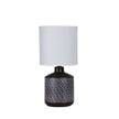 Celia Coffee Ceramic Table Lamp