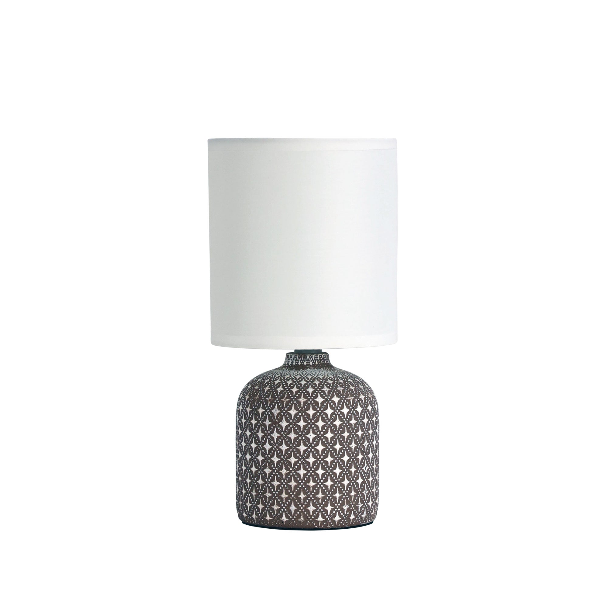 Vera Taupe Ceramic Table Lamp