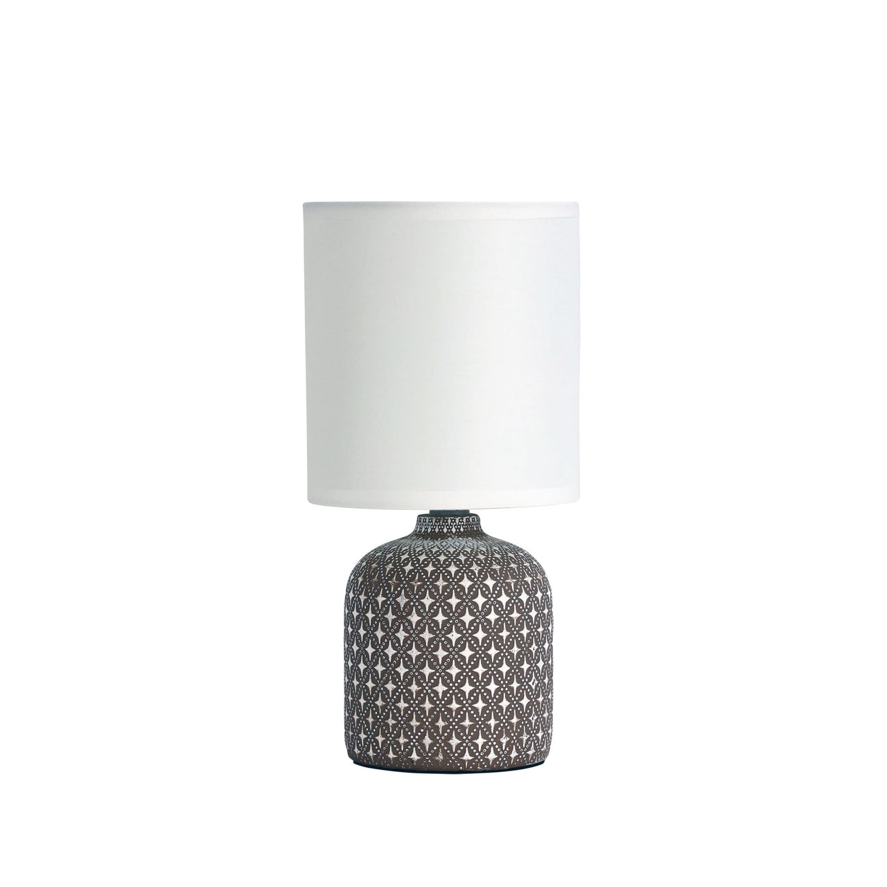 Vera Taupe Ceramic Table Lamp