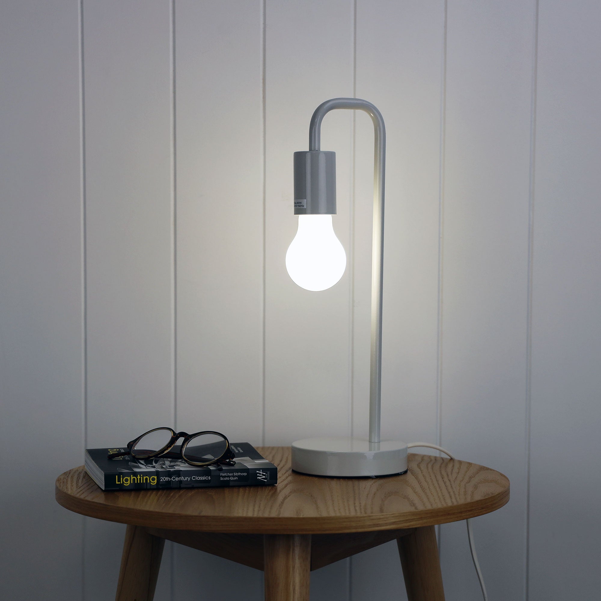 York Grey Table Lamp Base