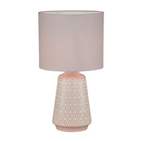 Thumbnail for Moana Ceramic Table Lamp With Shade Pink