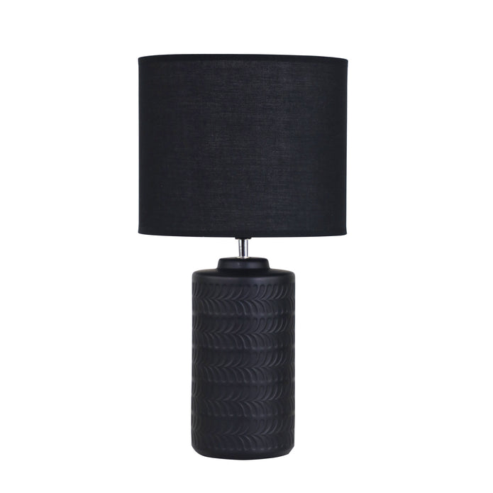 Jenny Black Ceramic Table Lamp