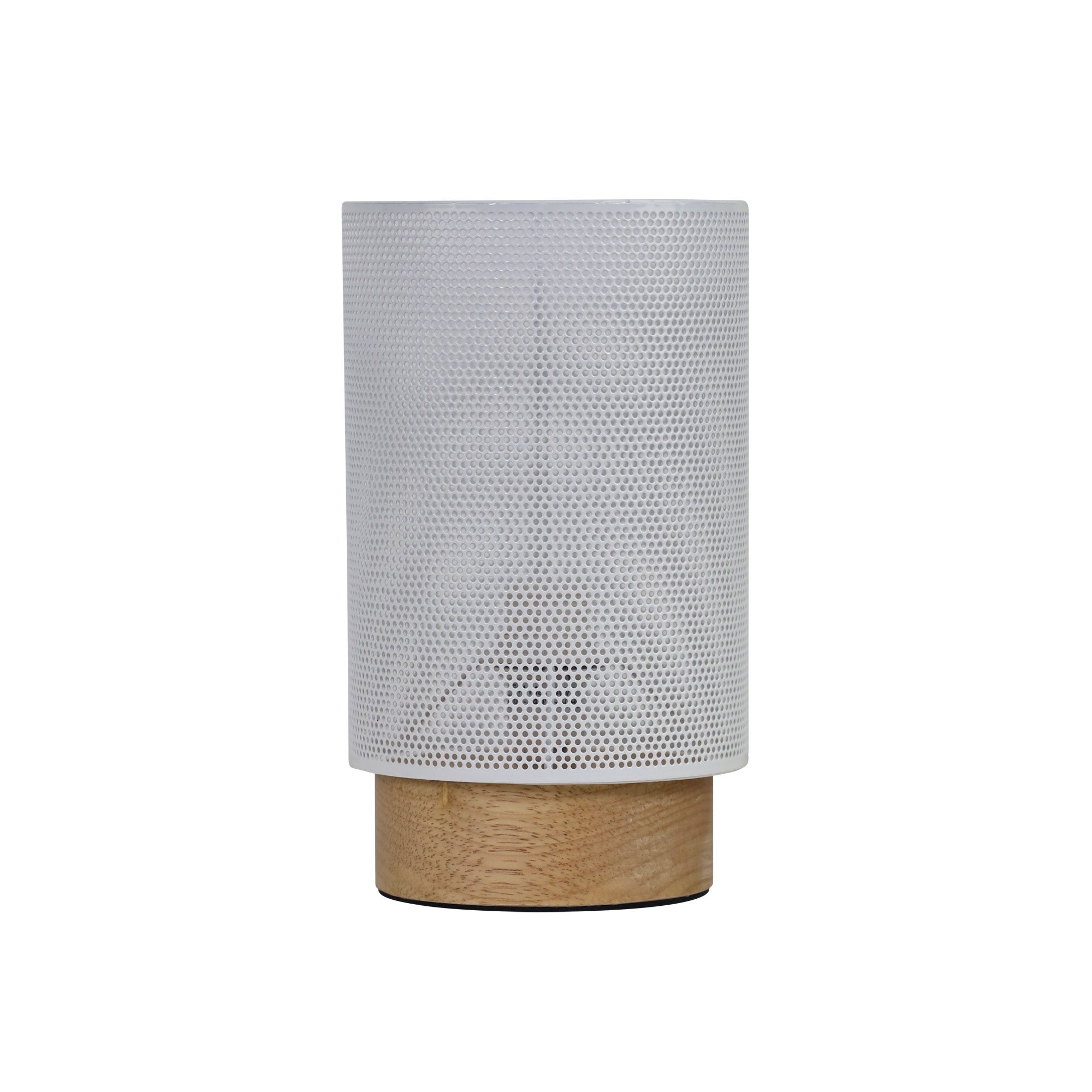 Lenny Mesh Bedside Lamp In White