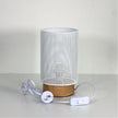 Lenny Matt White Metal Mesh Table Lamp