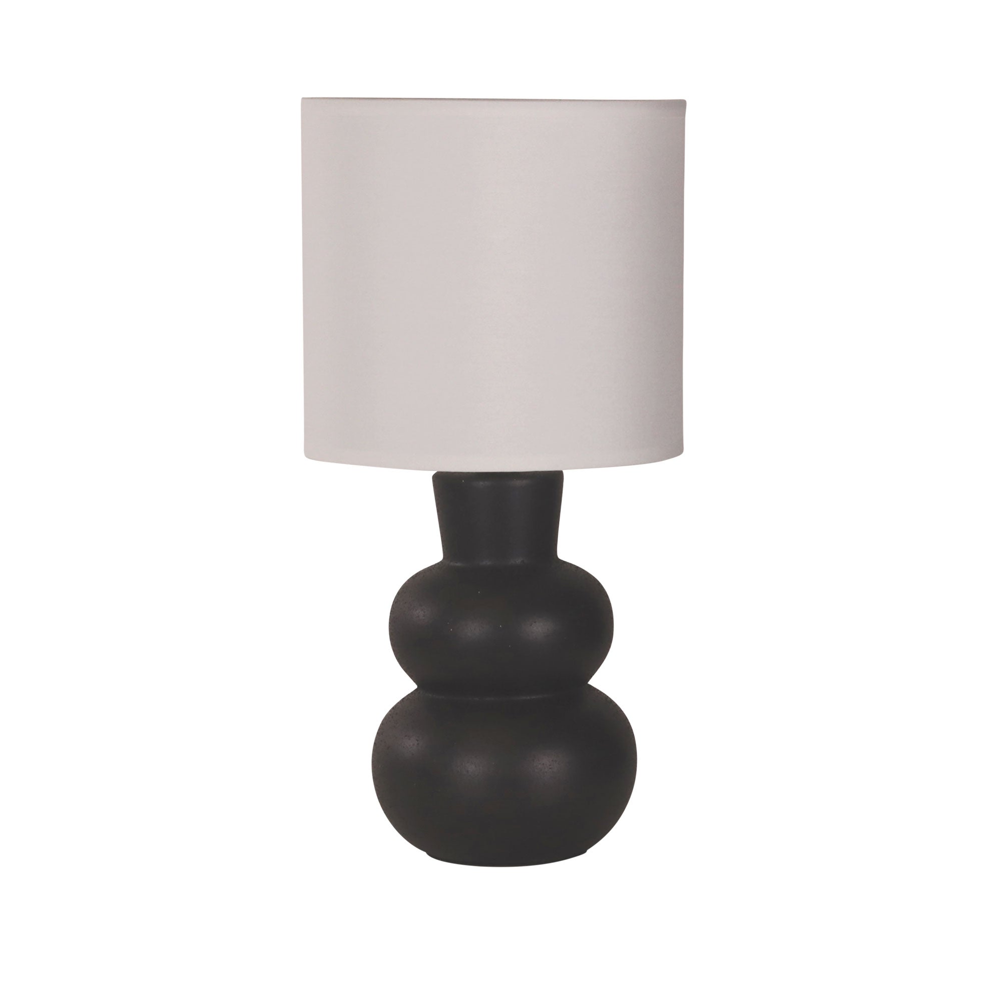 Holla Black Ceramic Table Lamp
