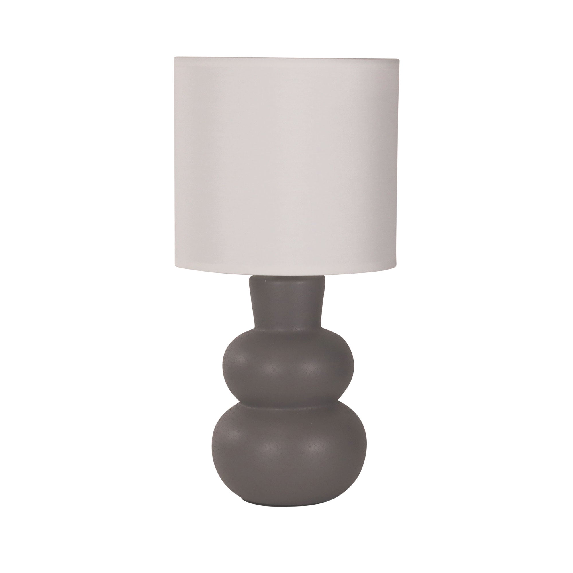 Holla Grey Ceramic Table Lamp
