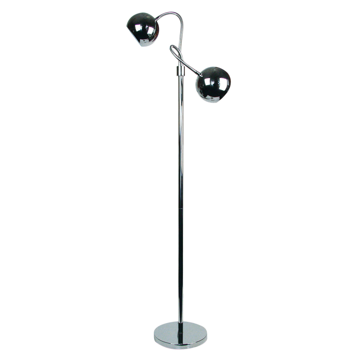 Bobo Twin Flexible Neck Chrome Finish