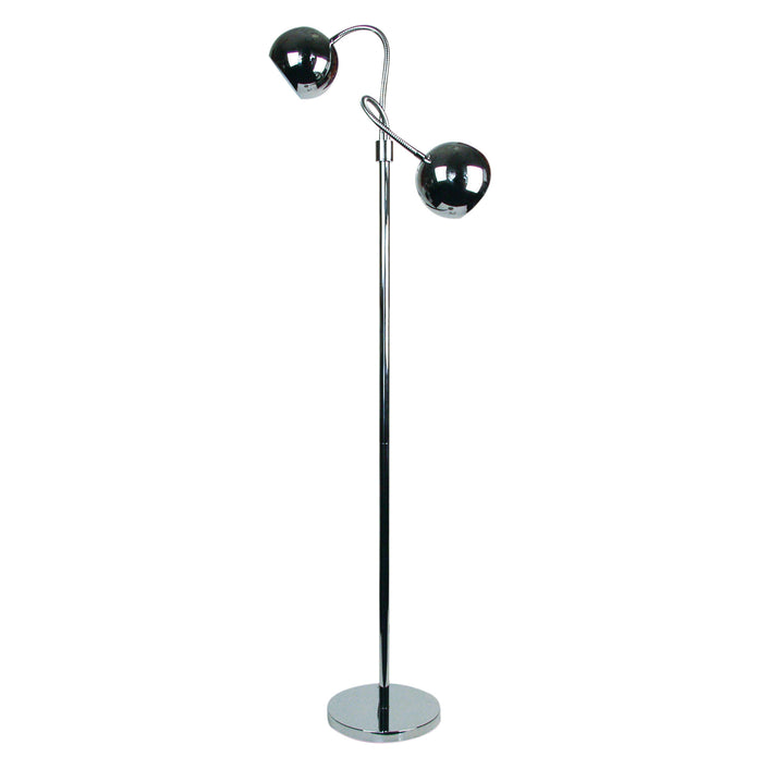 Bobo Twin Flexible Neck Chrome Finish