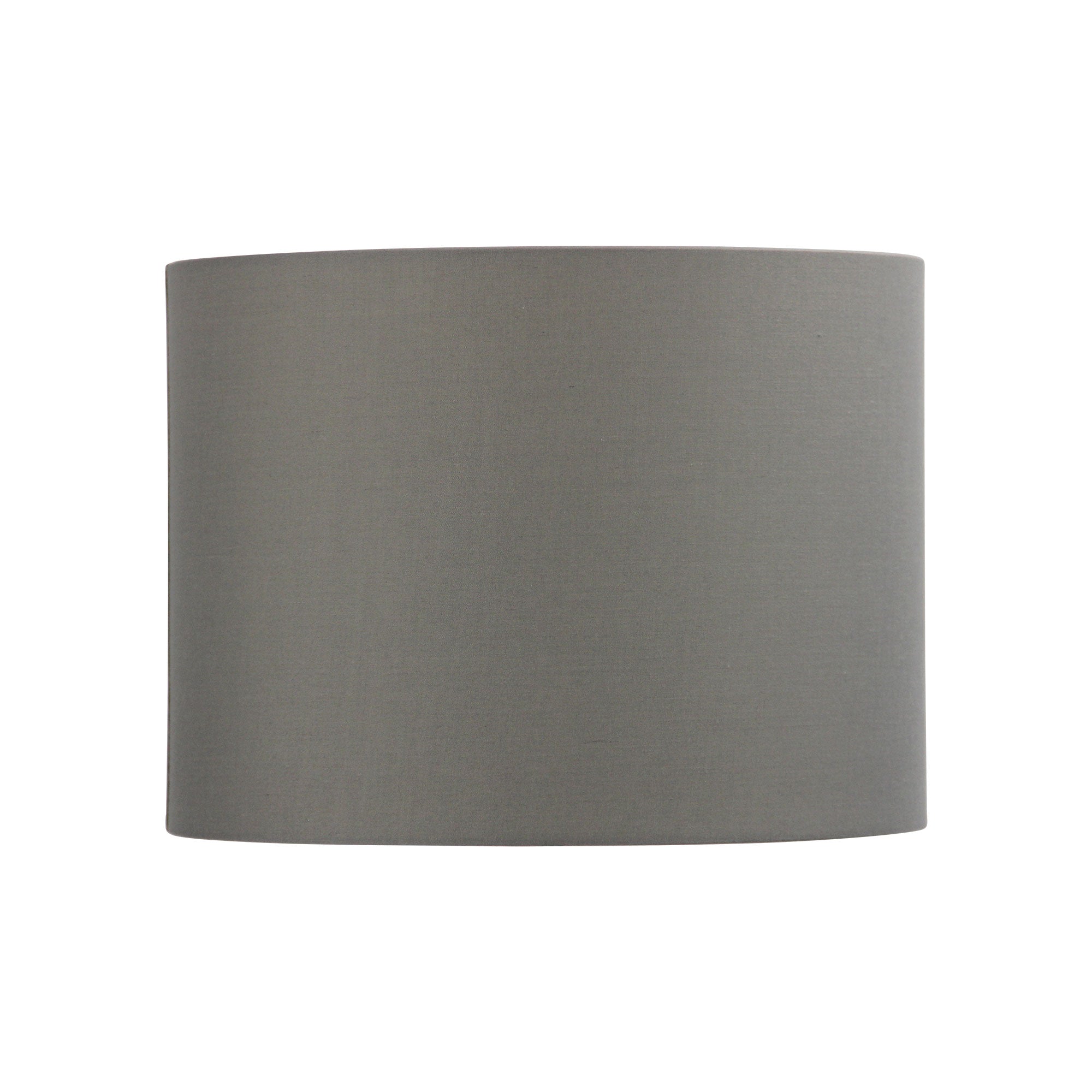 30cm Grey Cotton Shade 30cm Light Grey Cotton Drum Shade