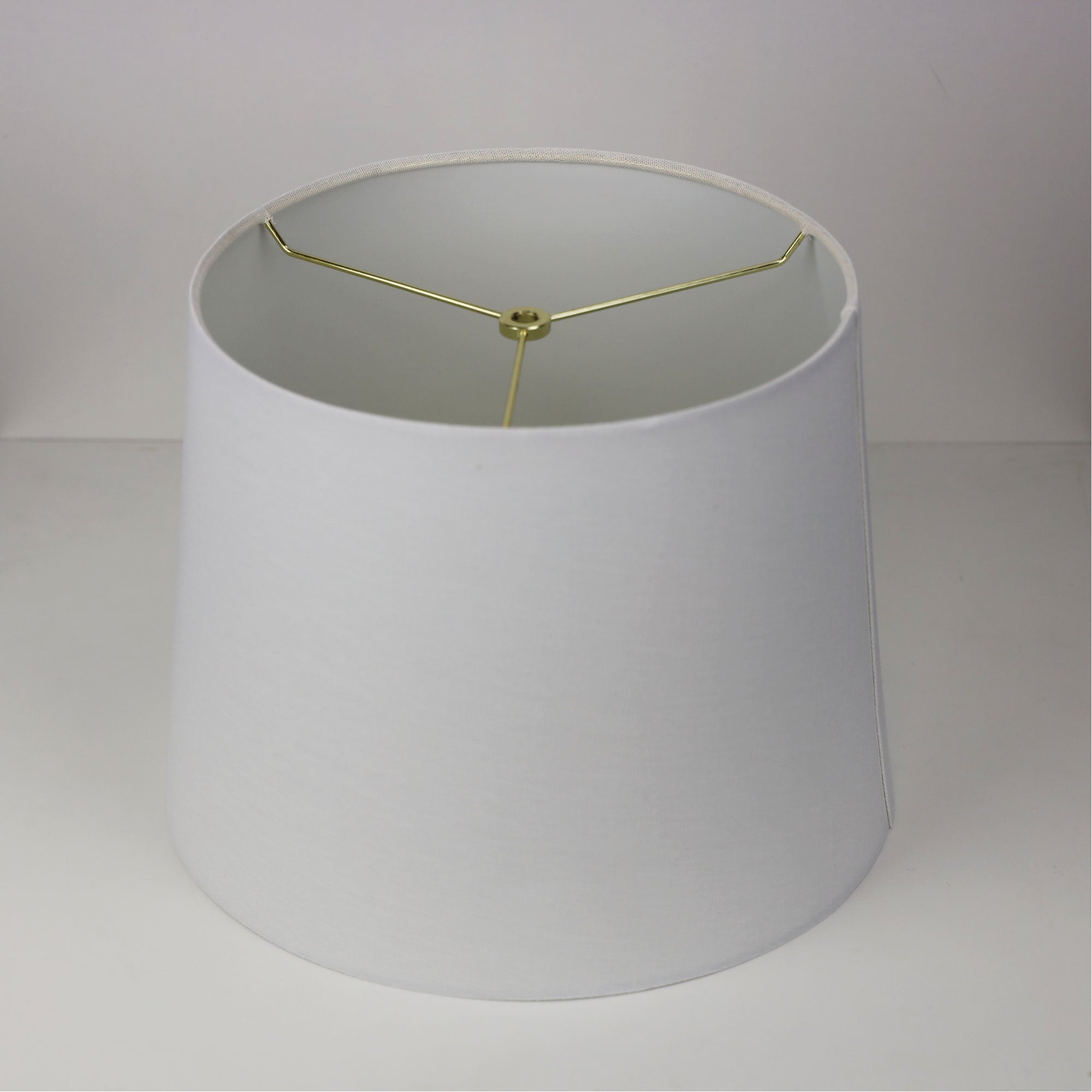 Lamp Shade Ivory White 32cm Harp Mount