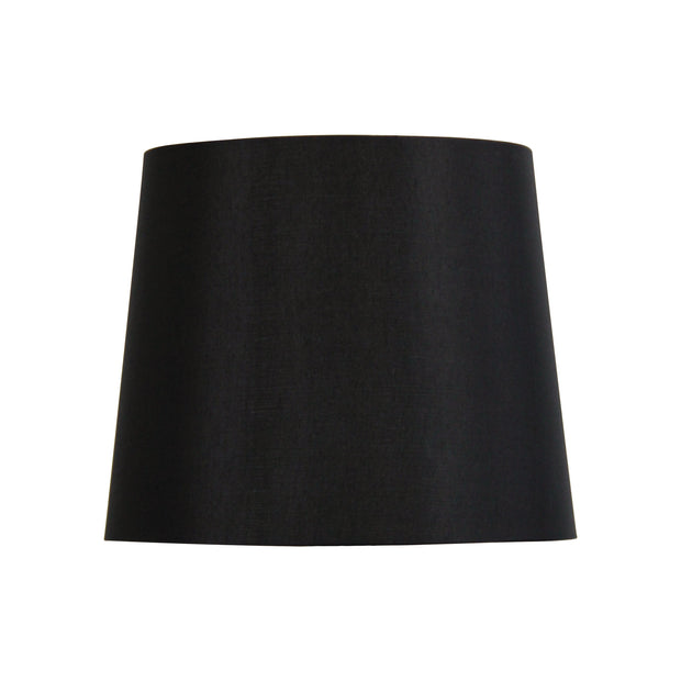 27cm Black Satin Shade 27cm Satin-Black Table Lamp Shade