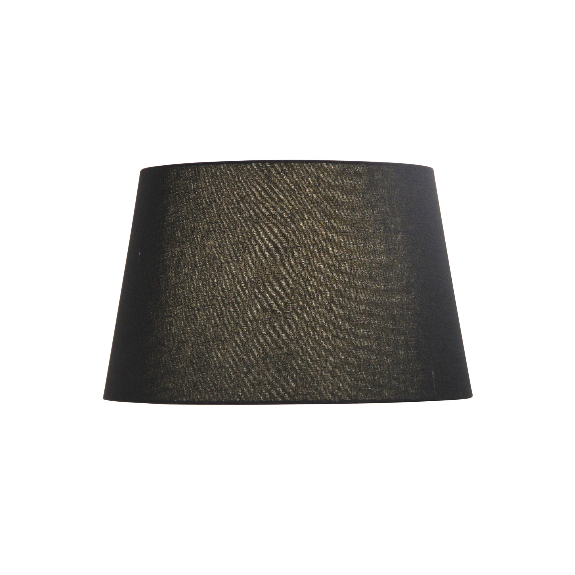 Lamp Shade Black Linen Fabric 43cm