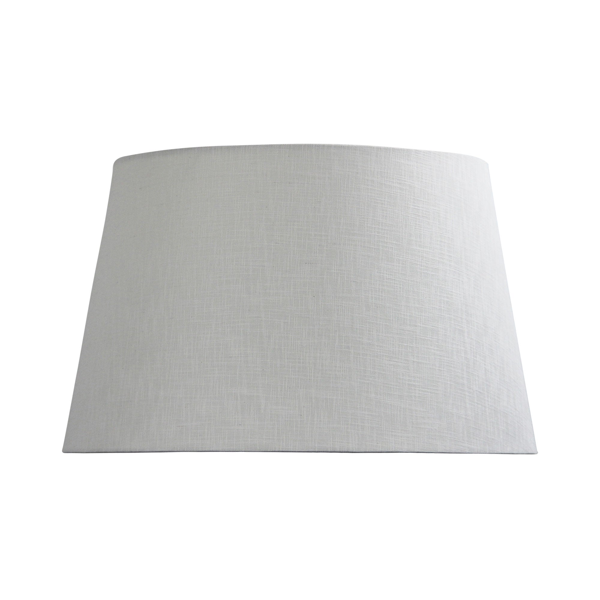 43cm White Shade 43cm Floor Lamp Shade In Linen Fabric