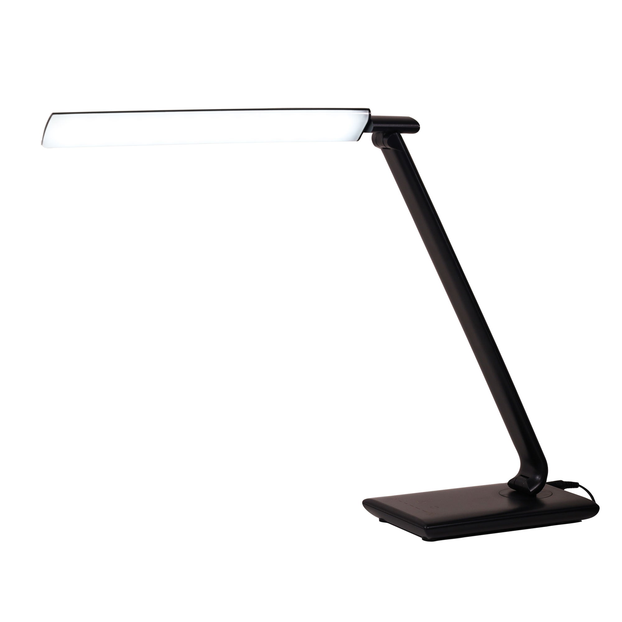 Luke Black 9W CCT Touch Dimming LED Desk Lamp With USB Port