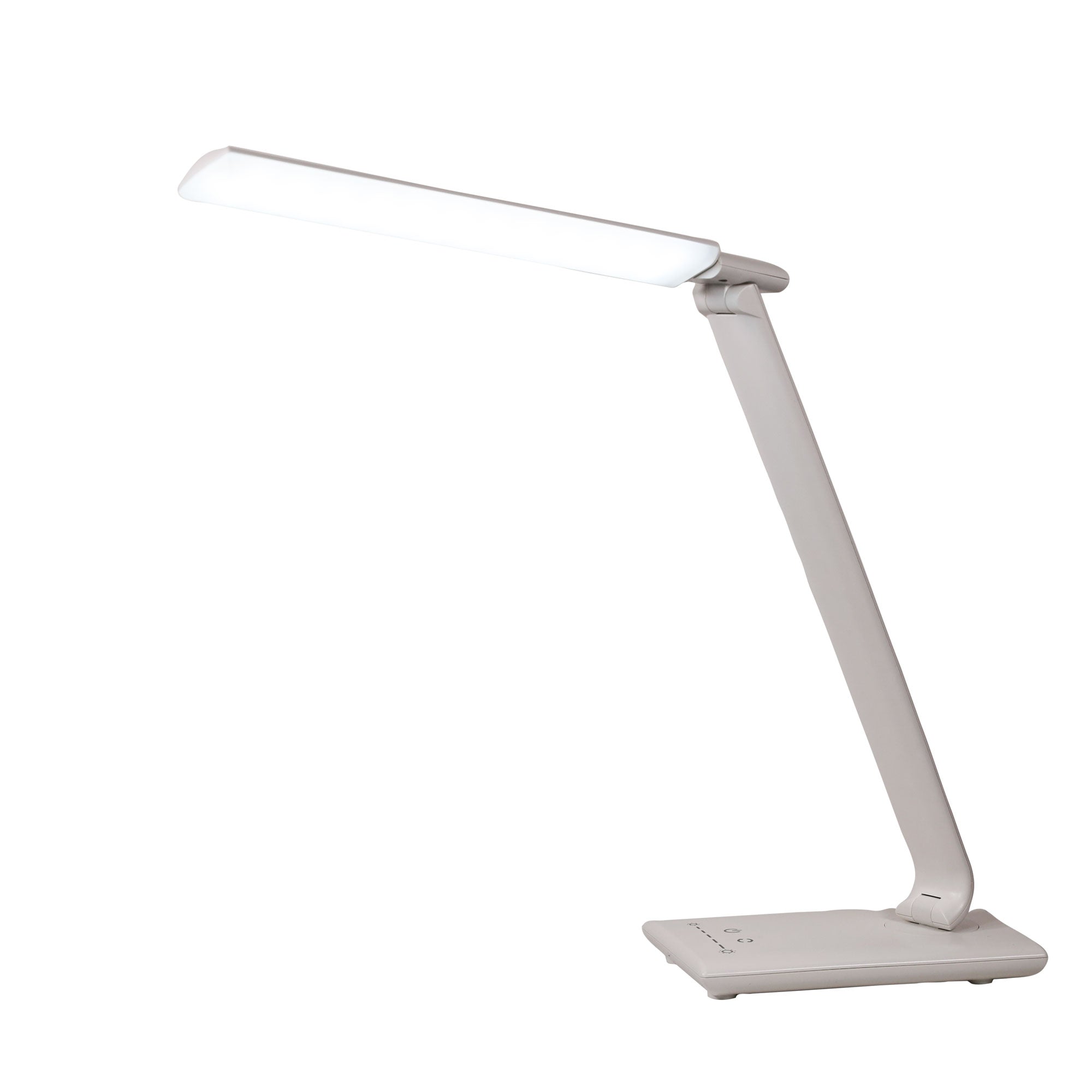 Luke White 9W CCT Touch Dimming LED Desk Lamp With USB Port