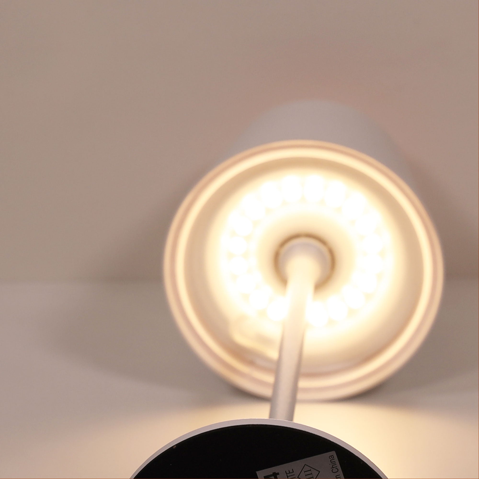 Mindy White 3W 3000K Rechargeable Table Lamp