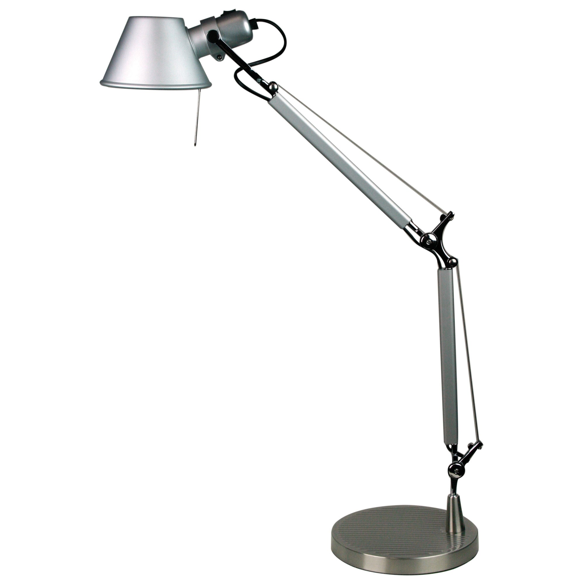 Forma Lamp Retro StyLED Adjustable Task Lamp Silver