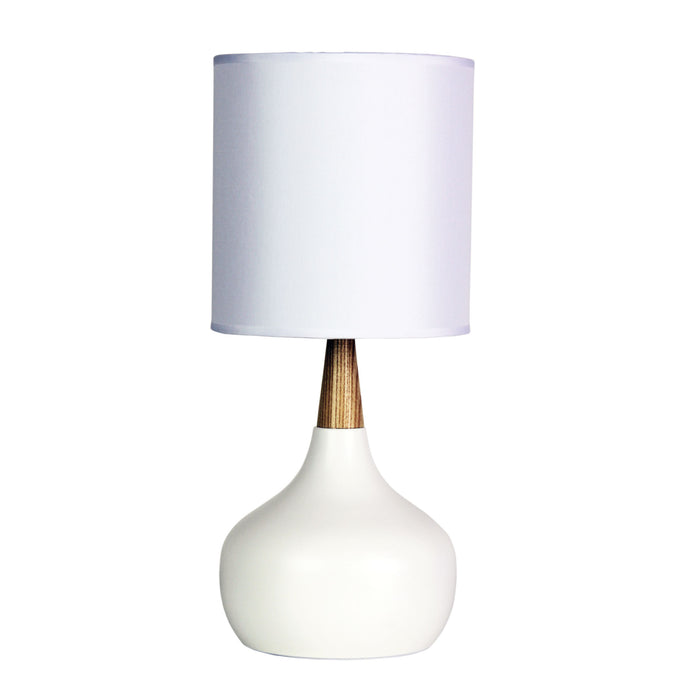 Pod Touch White On-Off Touch Lamp