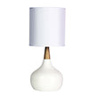 Pod Touch White On-Off Touch Lamp
