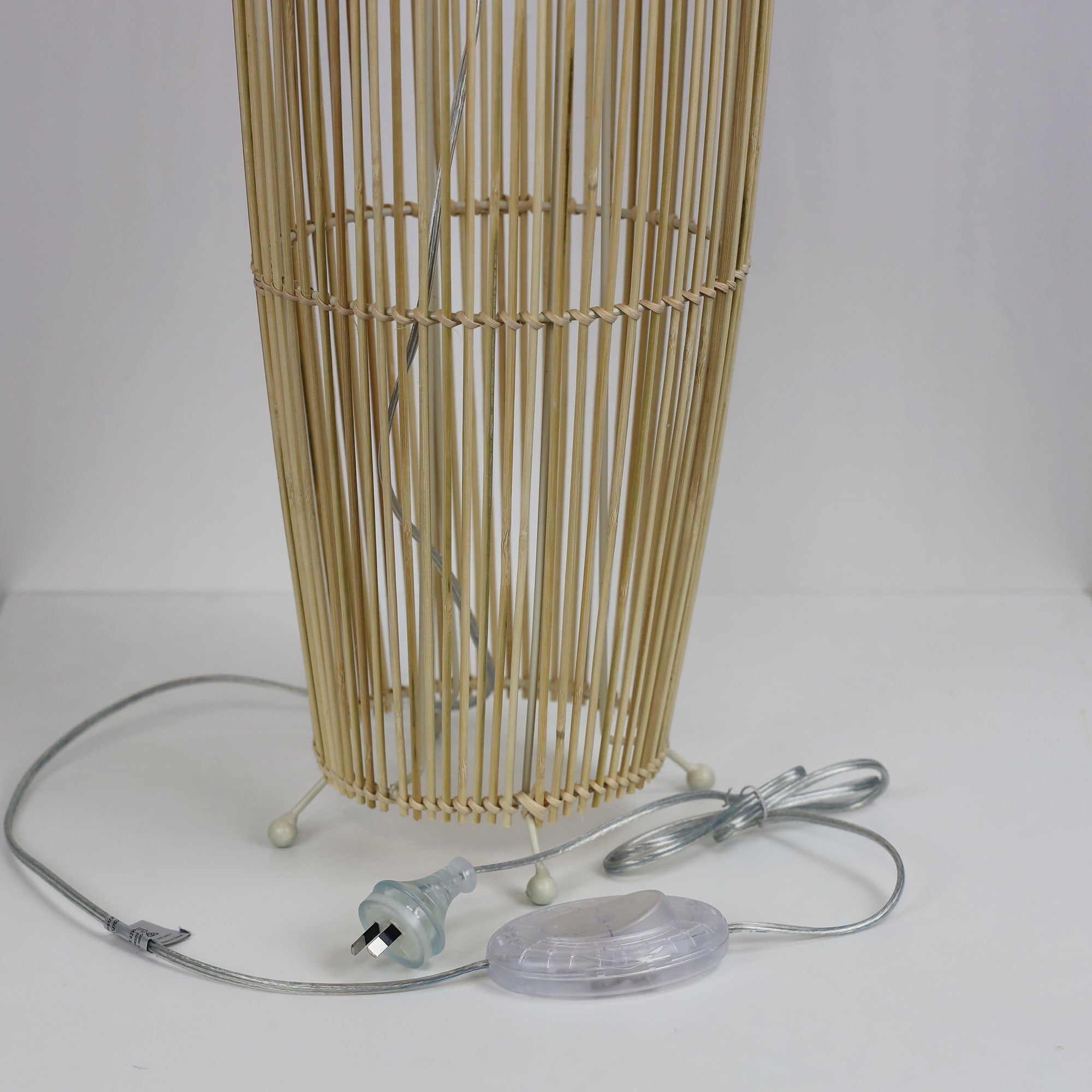 Matram Rattan Cane Floor Lamp