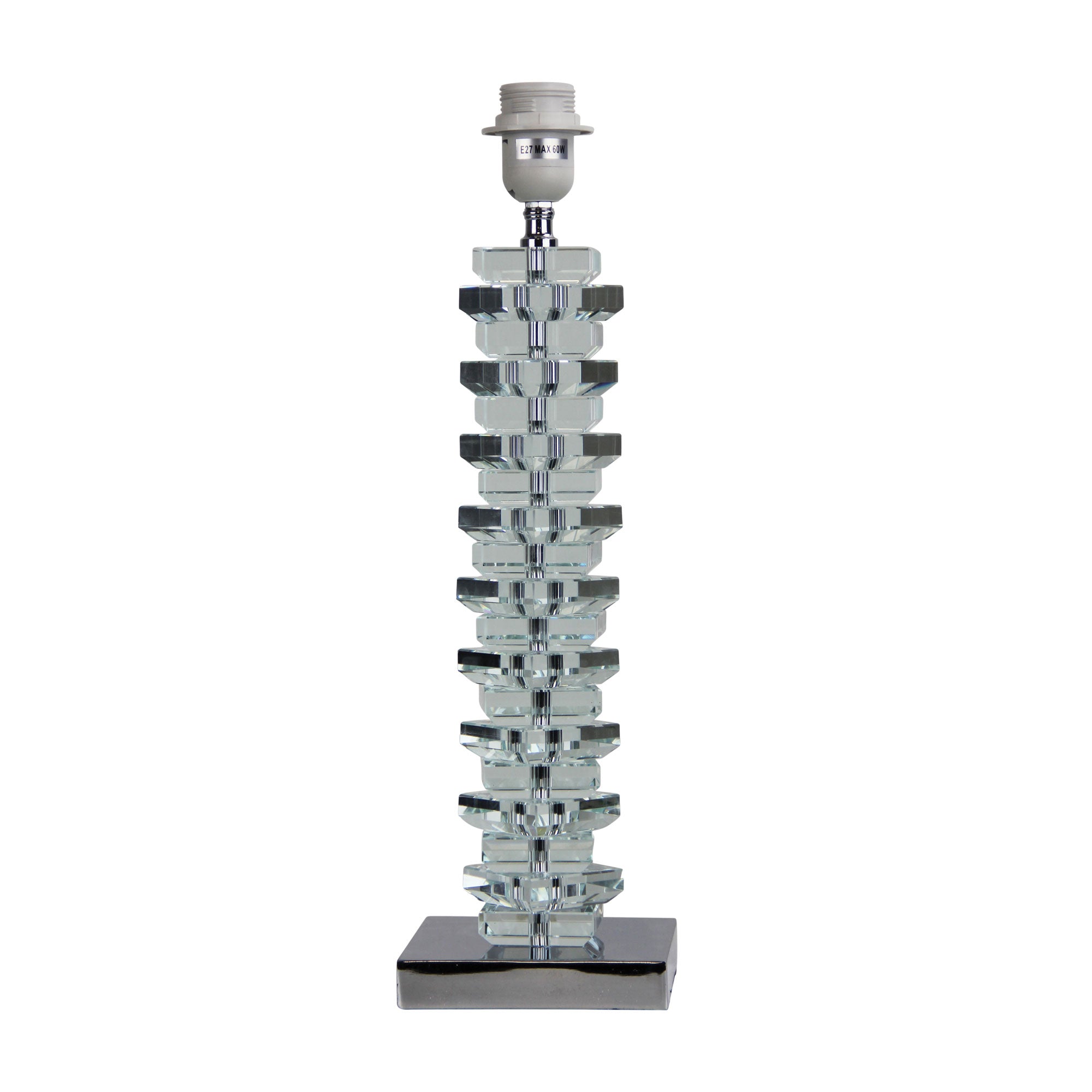 Malen Base Square Crystal Base Only E27