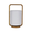 Lucia Natural Timber And White Cotton Lamp