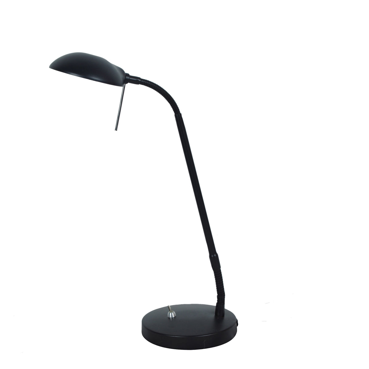 Timo Matt Black 5W 4000K LED Desk Lamp