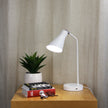 Thor Matt White Desk Lamp With USB