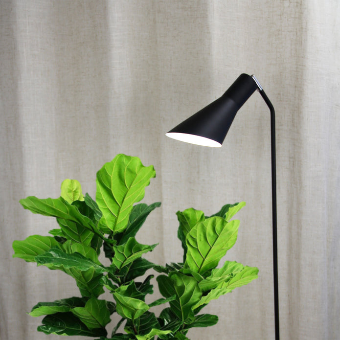 Thor Matt Black Floor Lamp