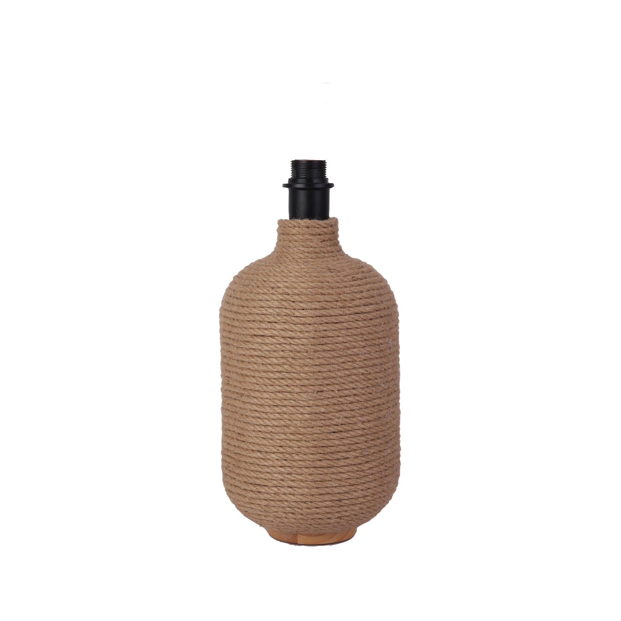 Lariat Wound Rope Lamp Base