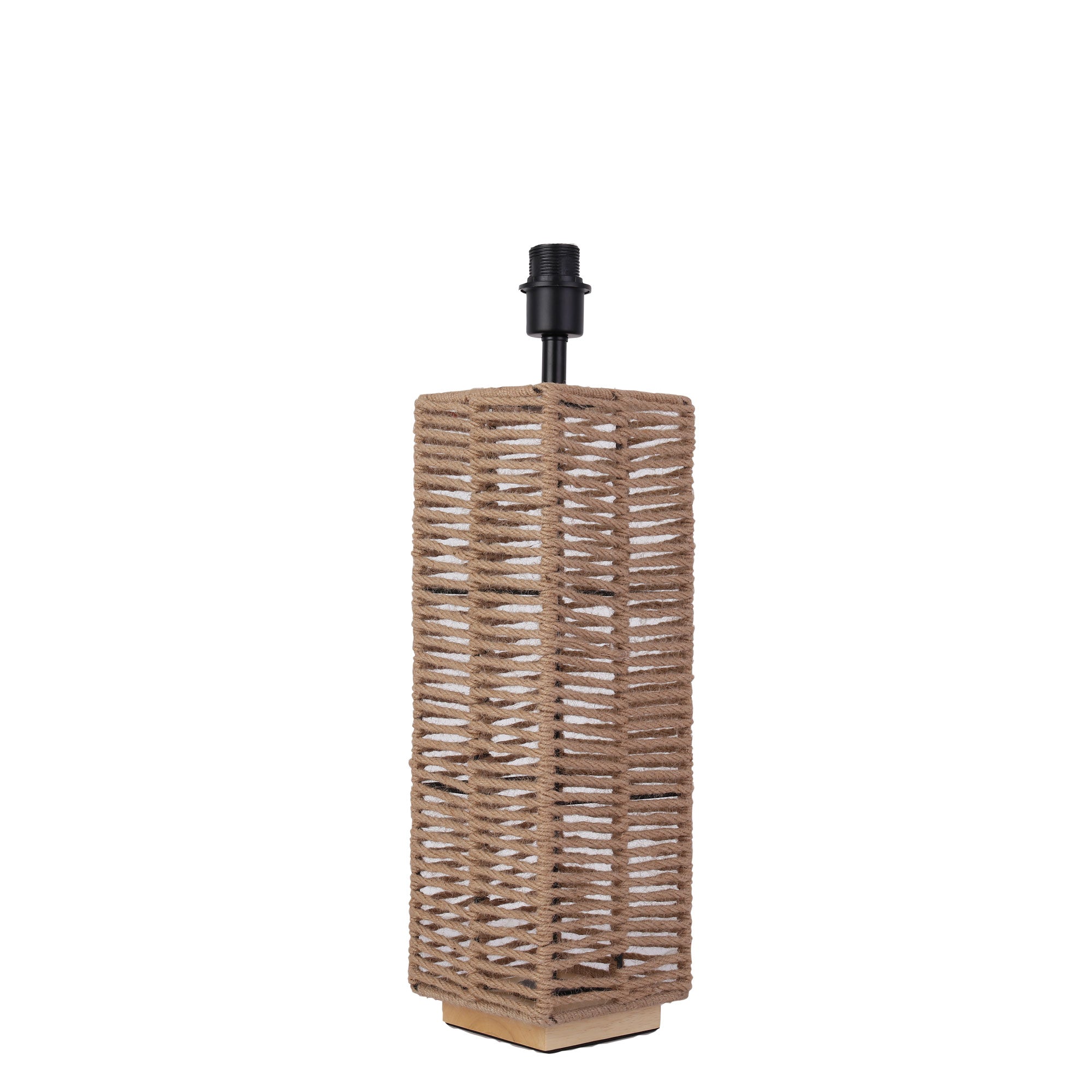 Halyard Rope Wrapped Lamp Base