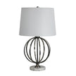Vinchy Geometric Metal Lamp With Harp Shade