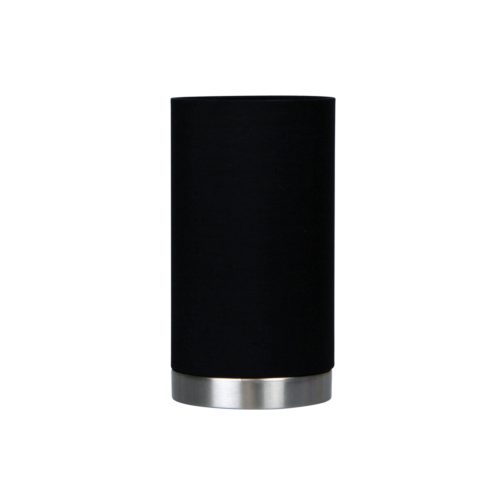 Mantel On-Off Touch Lamp Black Shade