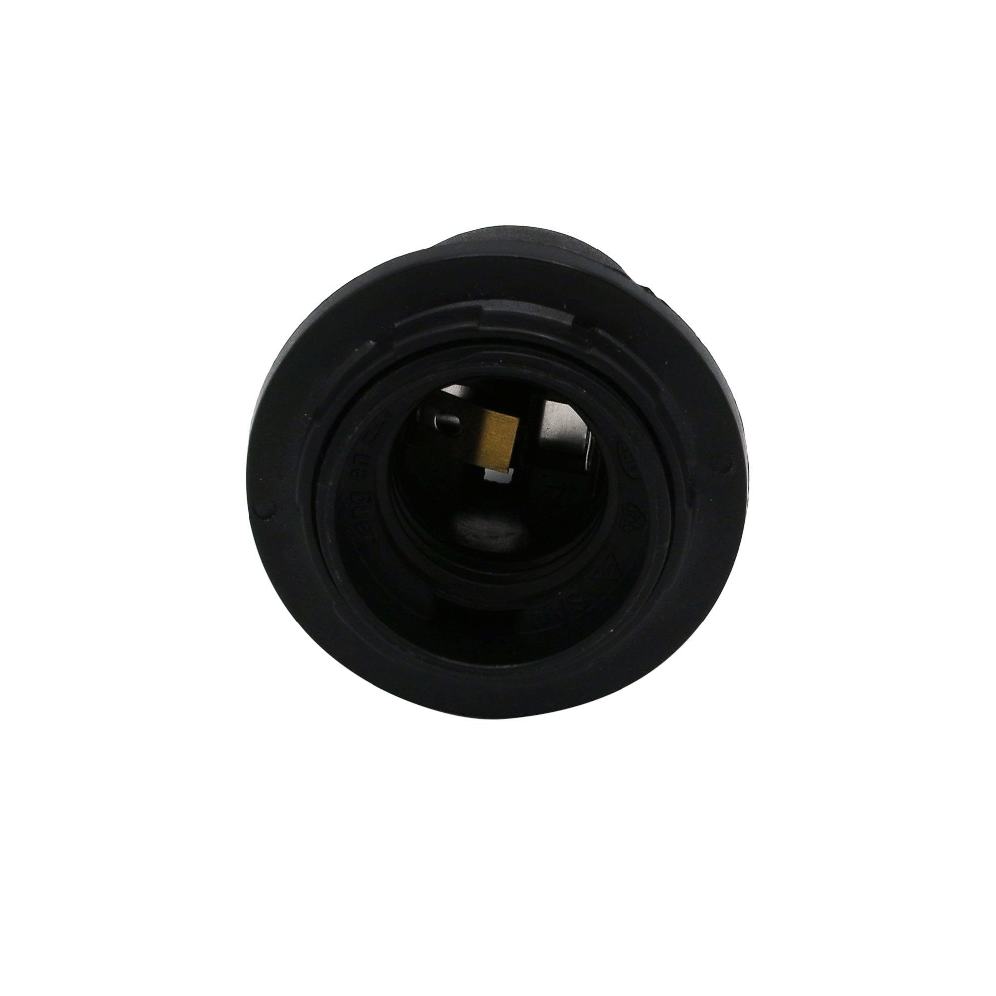 Lampholder E27 Black 10Mm Thread Es Lampholder