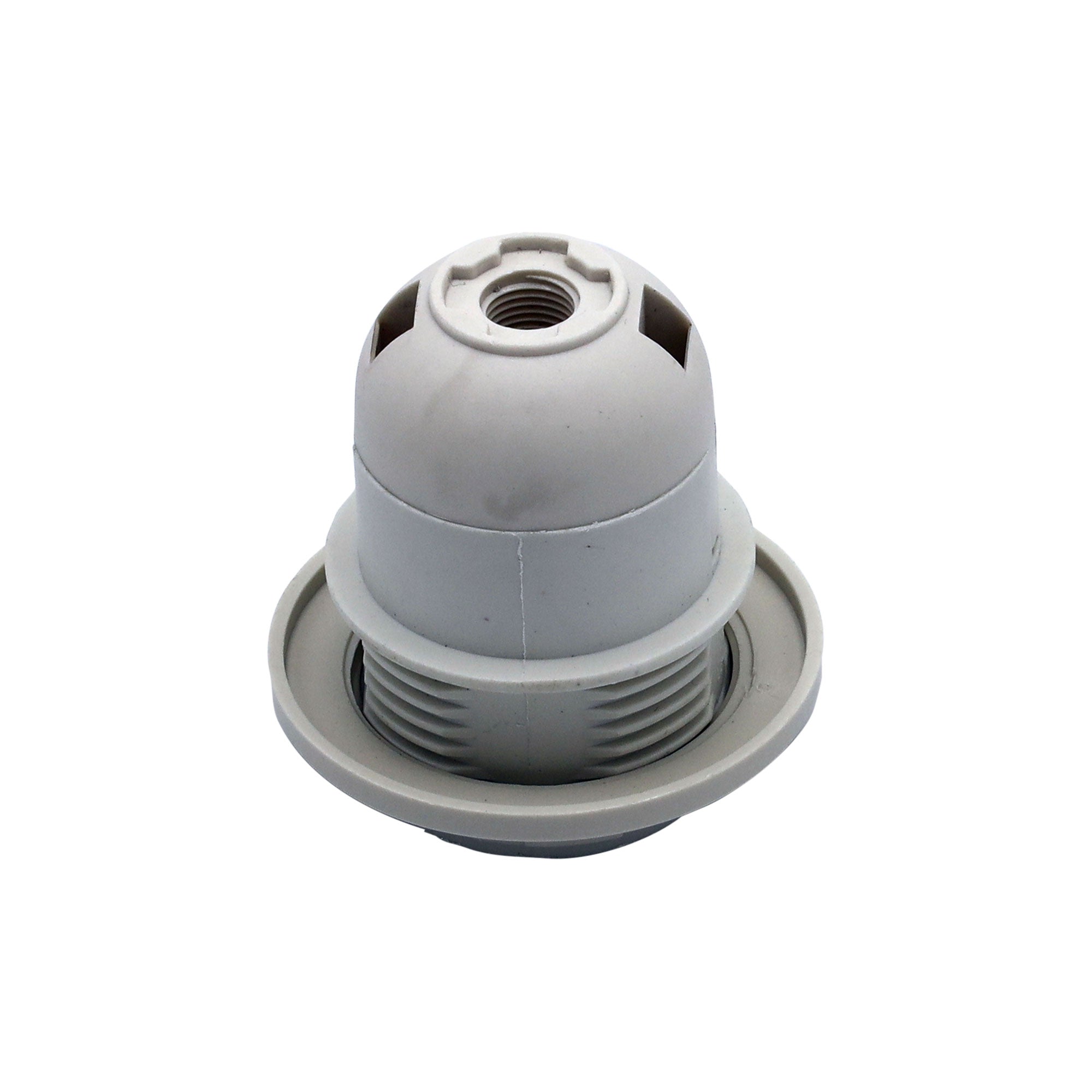 Lampholder E27 White 10Mm Thread Es Lampholder