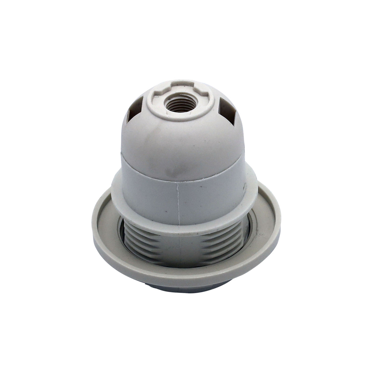 Lampholder E27 White 10mm Thread Es Lampholder