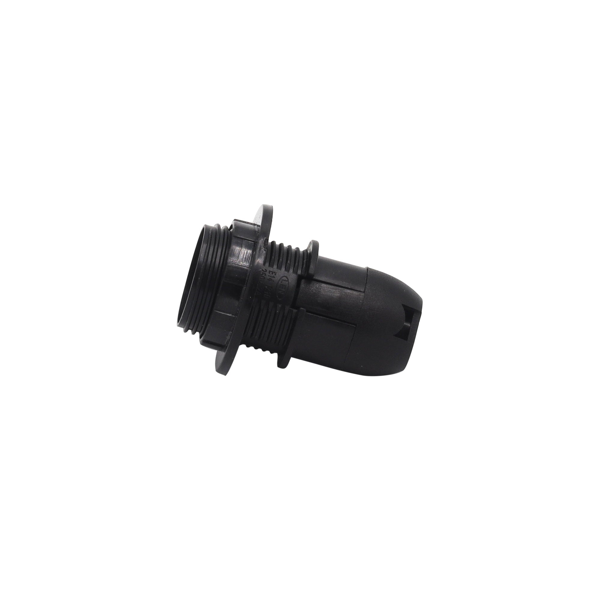 Lampholder E14 Black 10mm Thread Ses