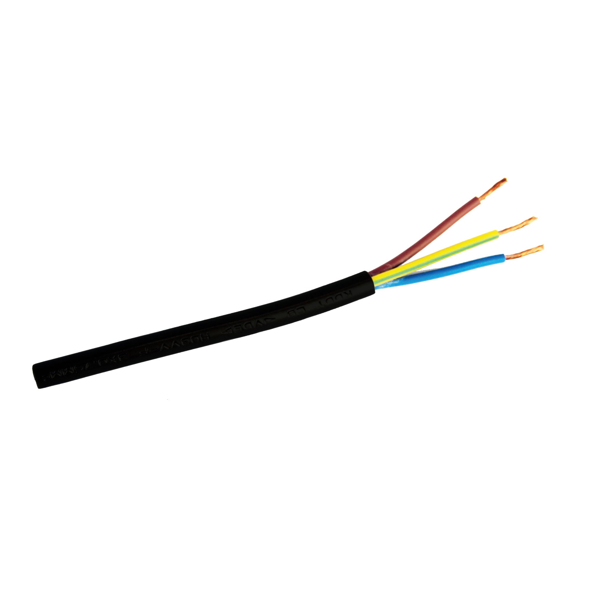 3 Core Cable Black 3-Core Cable Pvc